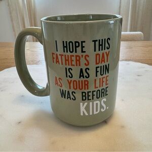 Green Father's Day Mug | Gift for Dad NWT